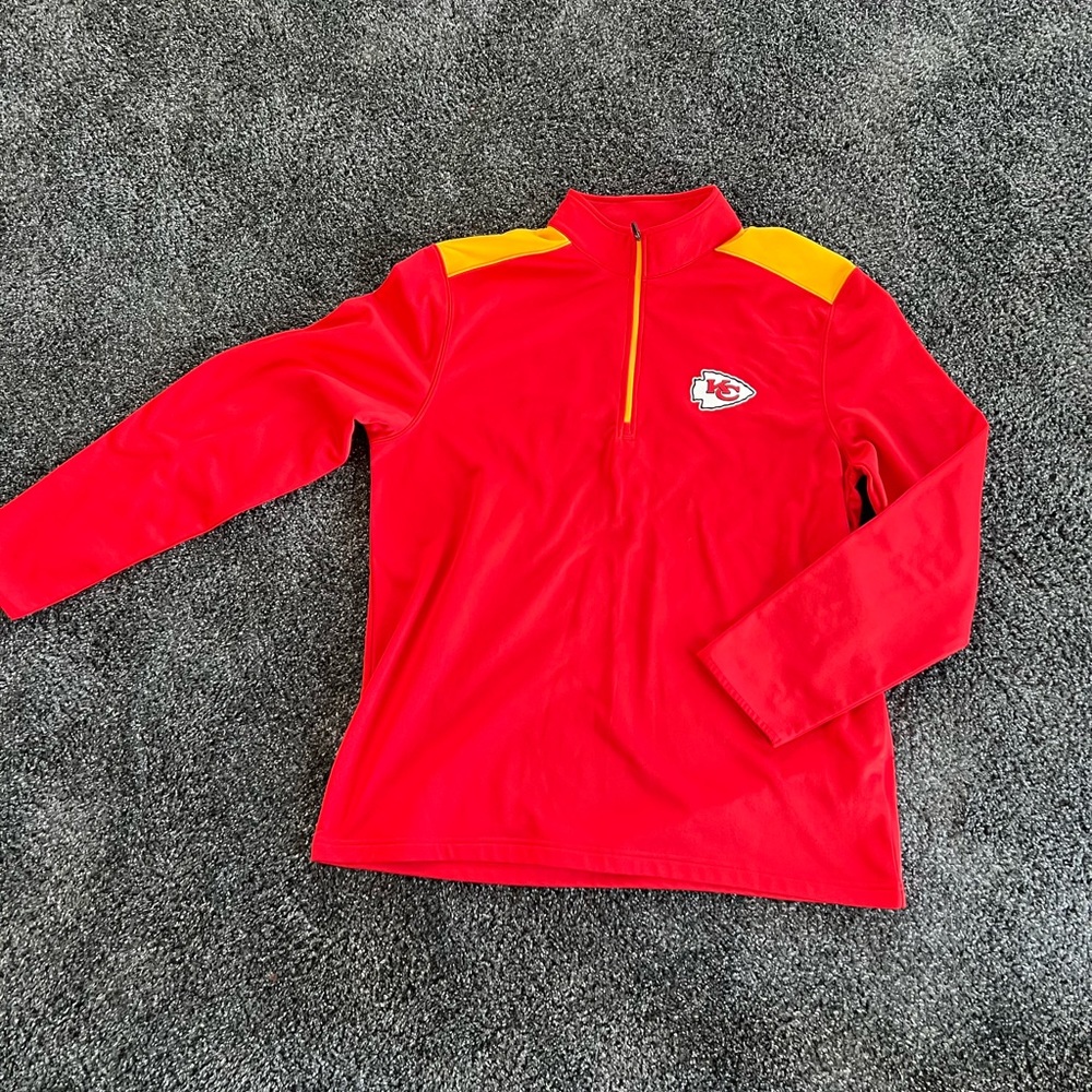 NFL team apparel XL Kansas City Pullover